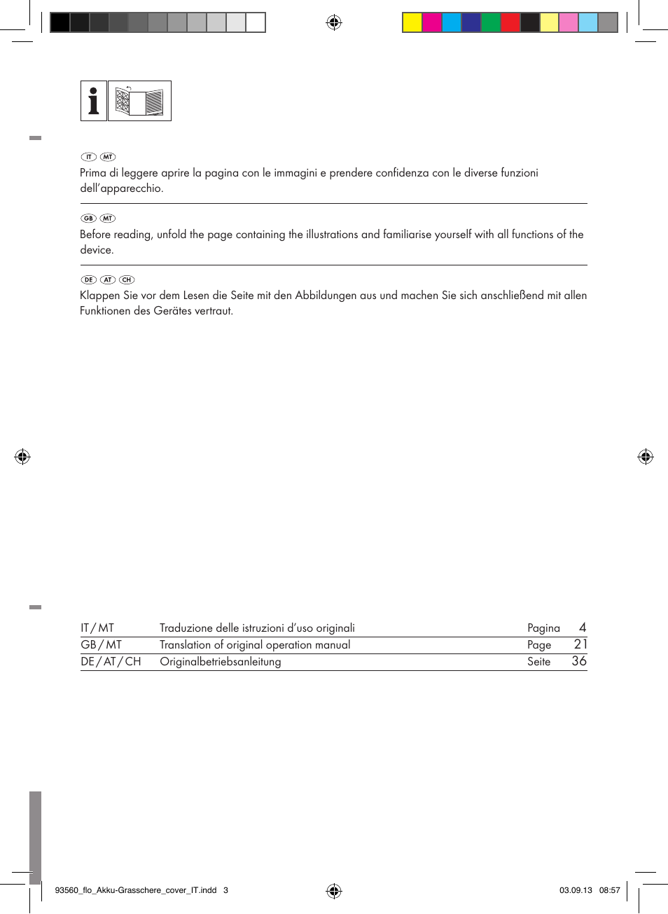 Florabest FGS 72 A1 User Manual | Page 2 / 58