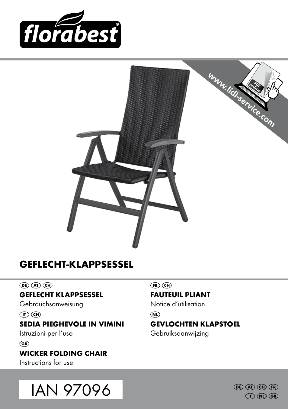 Florabest GK-1600 User Manual | 16 pages