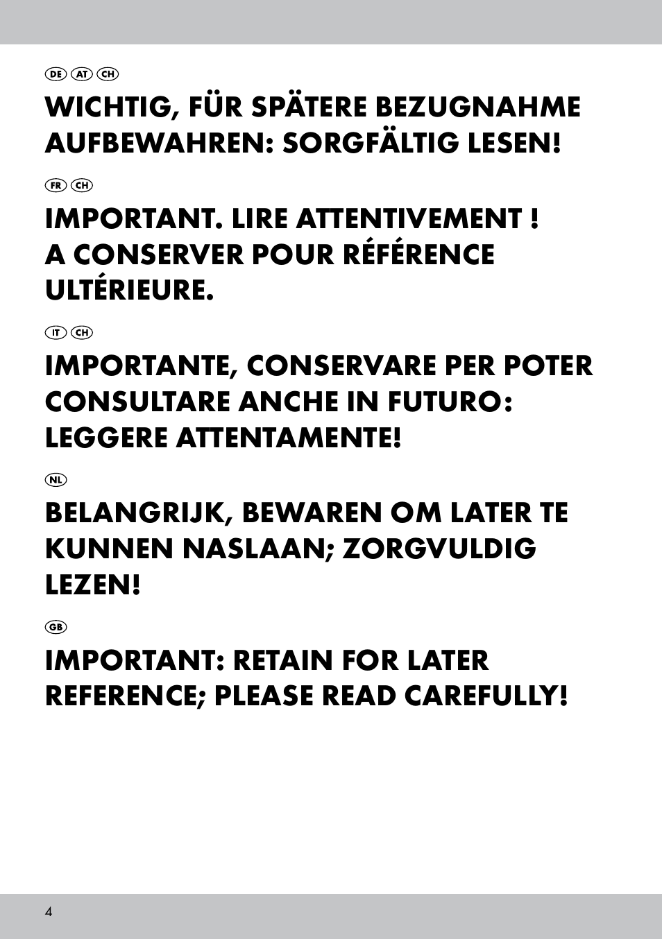 Florabest GK-1600 User Manual | Page 4 / 16