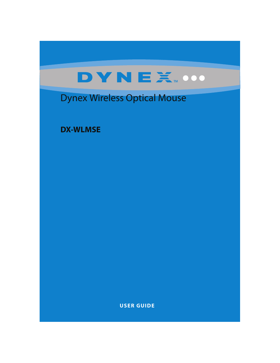 Dynex DX-WLMSE User Manual | 19 pages