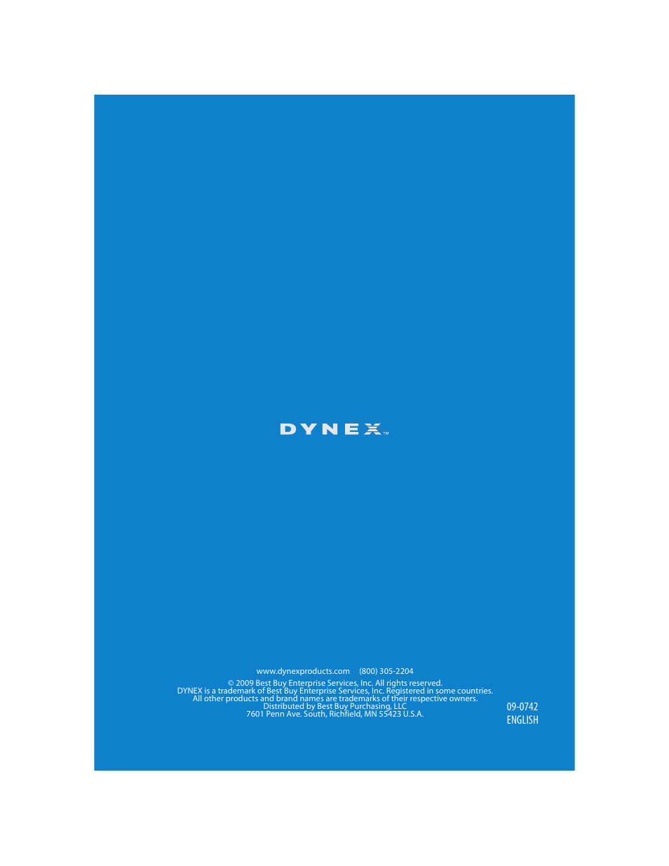 0742 english | Dynex DX-WLMSE User Manual | Page 19 / 19