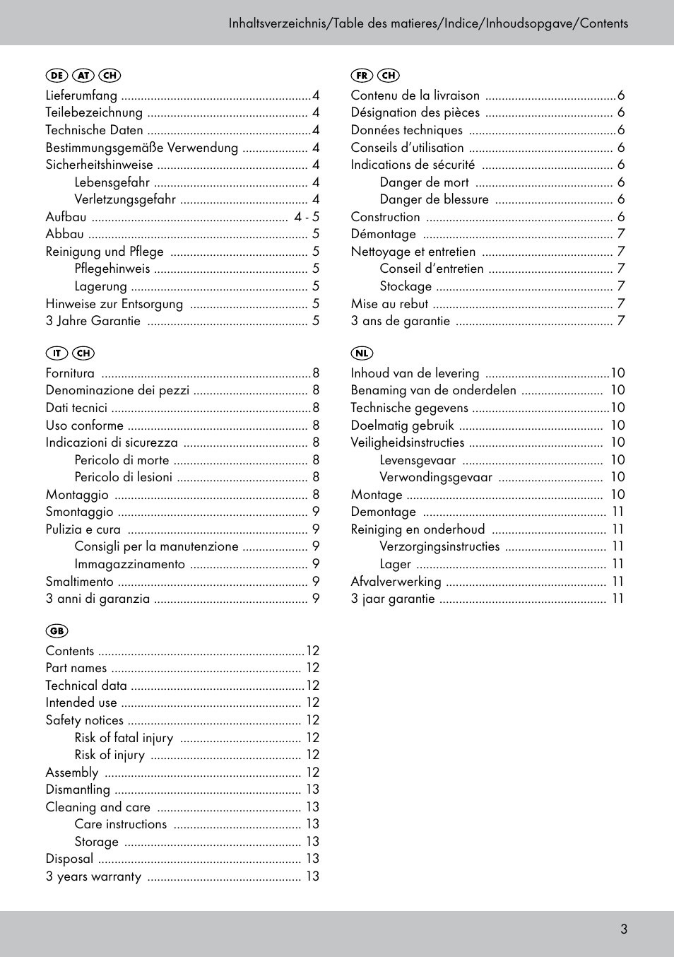 Florabest SP-1798 User Manual | Page 3 / 16