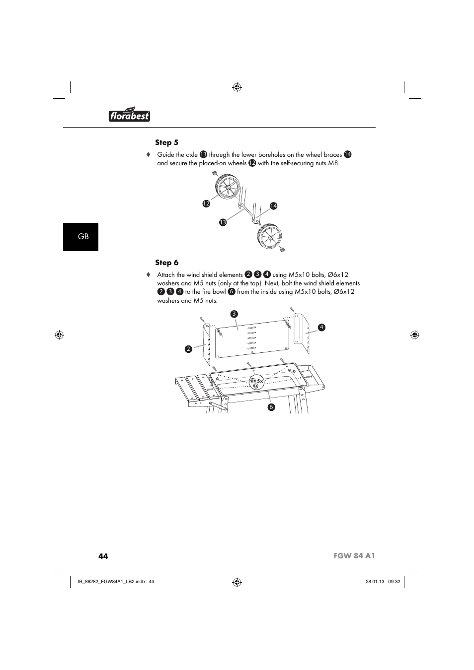 Florabest FGW 84 A1 User Manual | Page 47 / 52