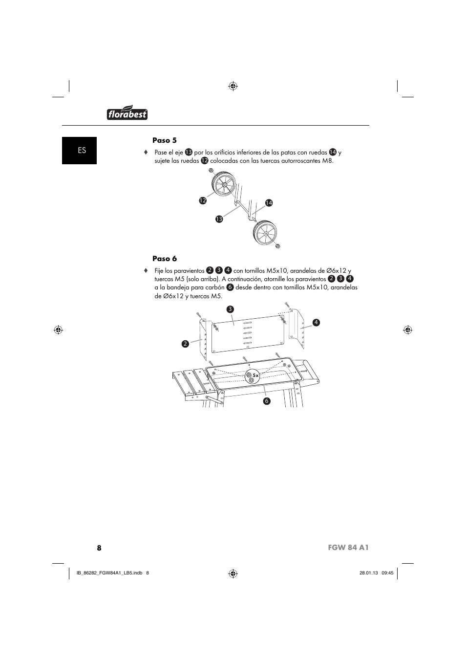 Florabest FGW 84 A1 User Manual | Page 11 / 64