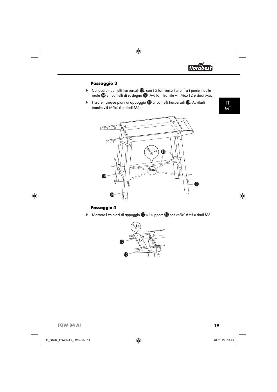 It mt | Florabest FGW 84 A1 User Manual | Page 22 / 64