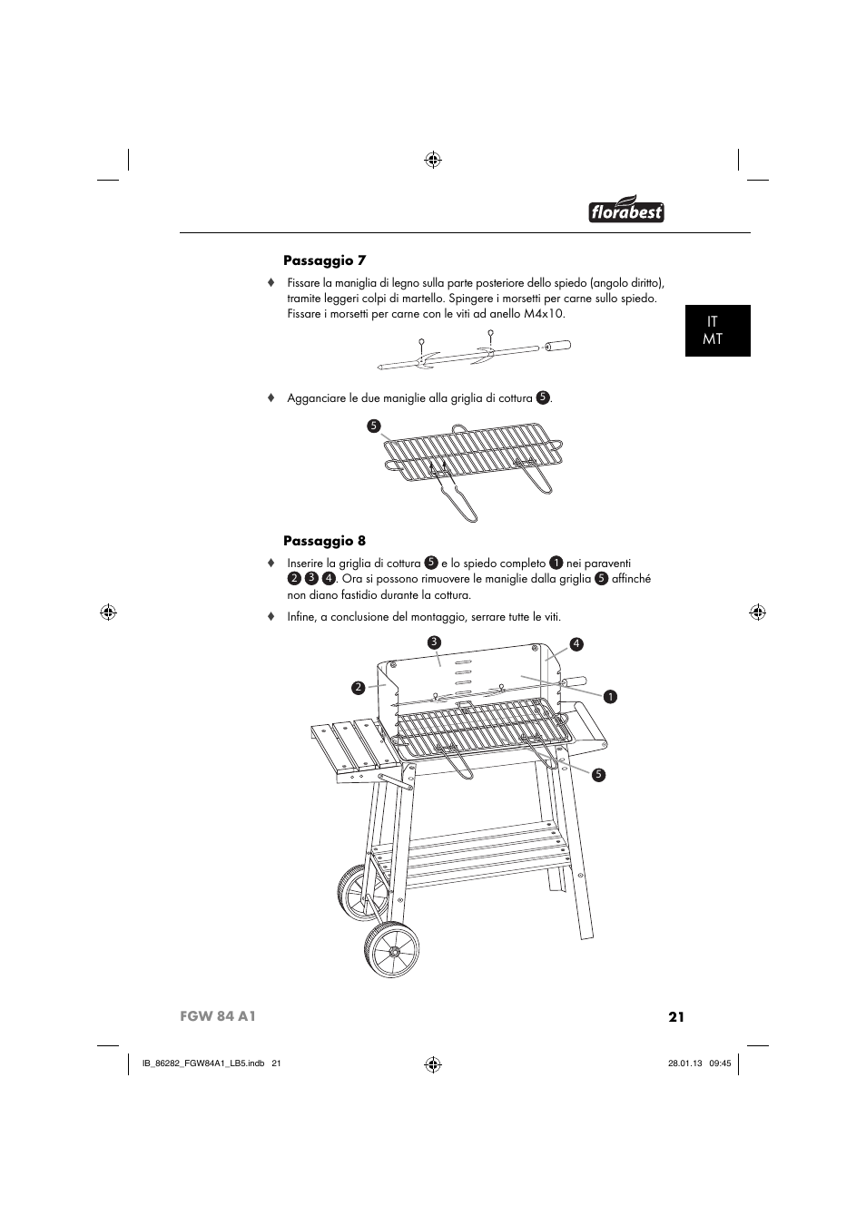 It mt | Florabest FGW 84 A1 User Manual | Page 24 / 64