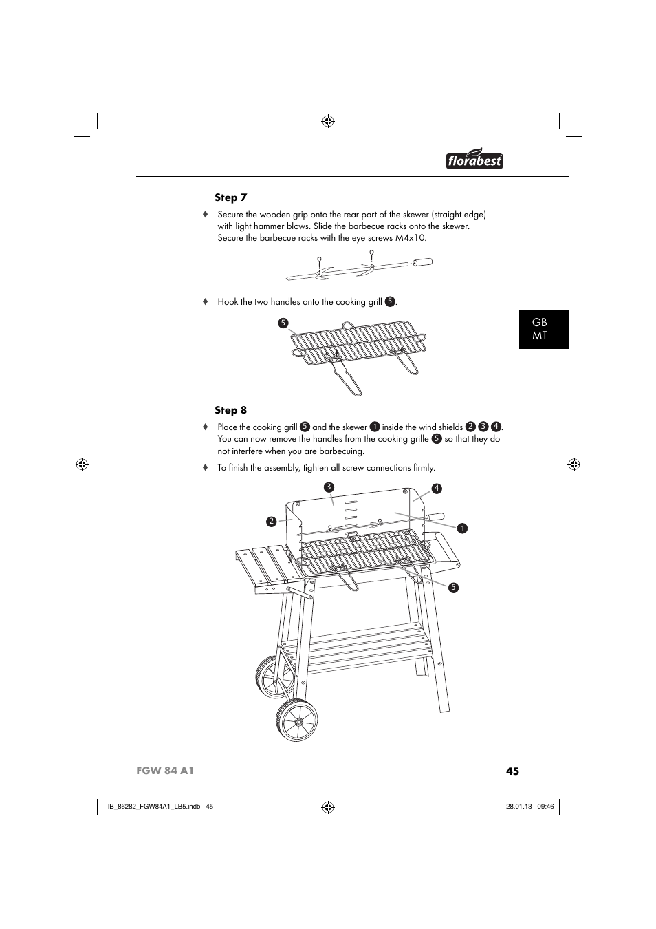 Gb mt | Florabest FGW 84 A1 User Manual | Page 48 / 64