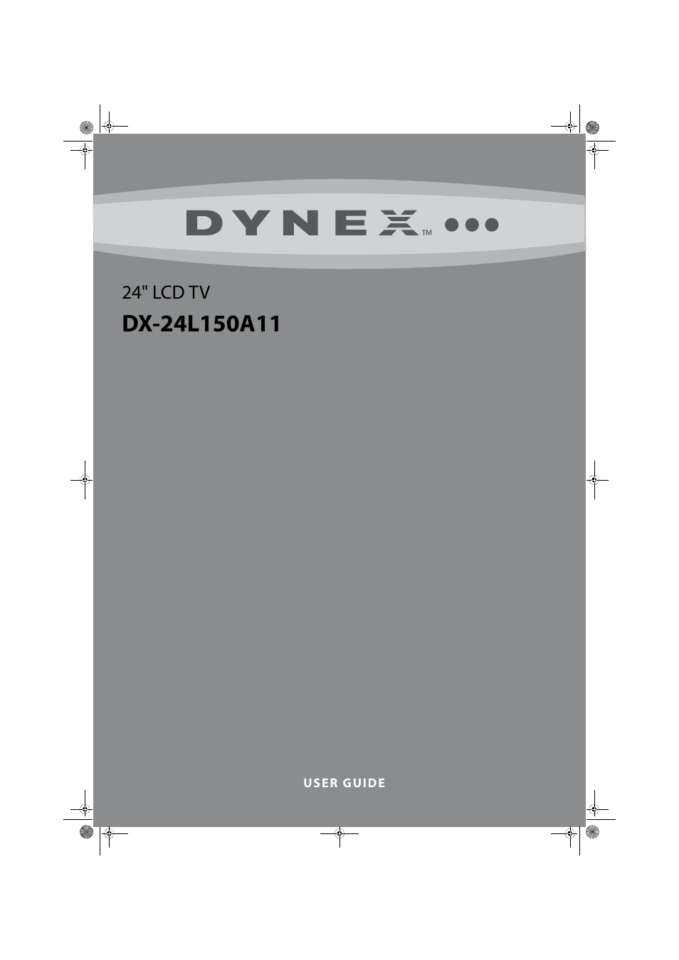 Dynex DX-24L150A11 User Manual | 36 pages