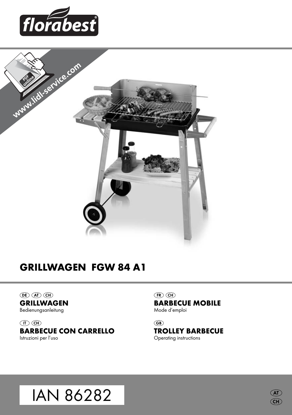 Florabest FGW 84 A1 User Manual | 52 pages