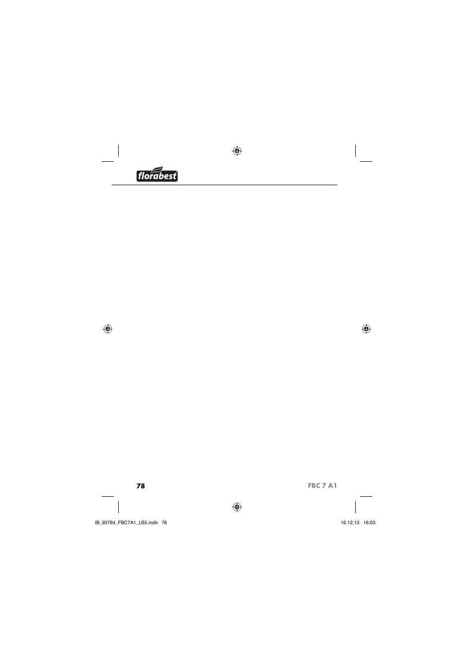 78 fbc 7 a1 | Florabest FBC 7 A1 User Manual | Page 81 / 133