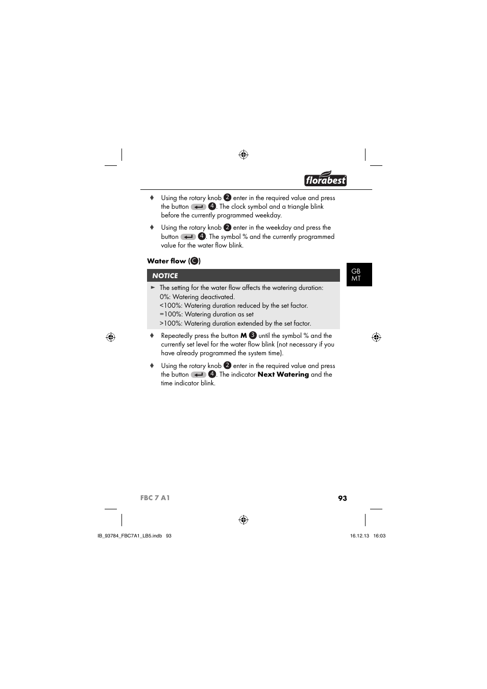 Florabest FBC 7 A1 User Manual | Page 96 / 133