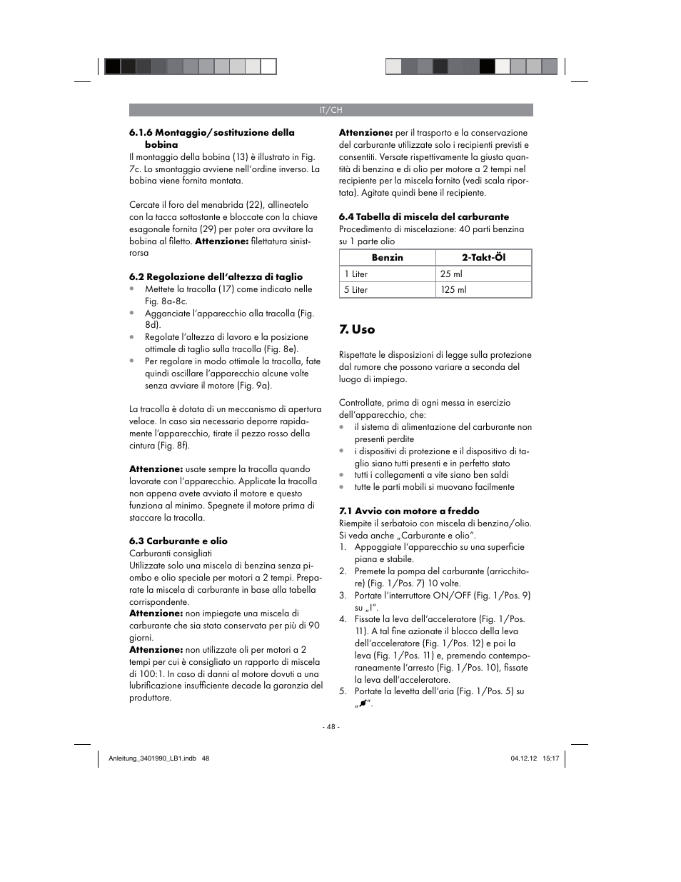 Florabest FBS 43 A1 User Manual | Page 48 / 90