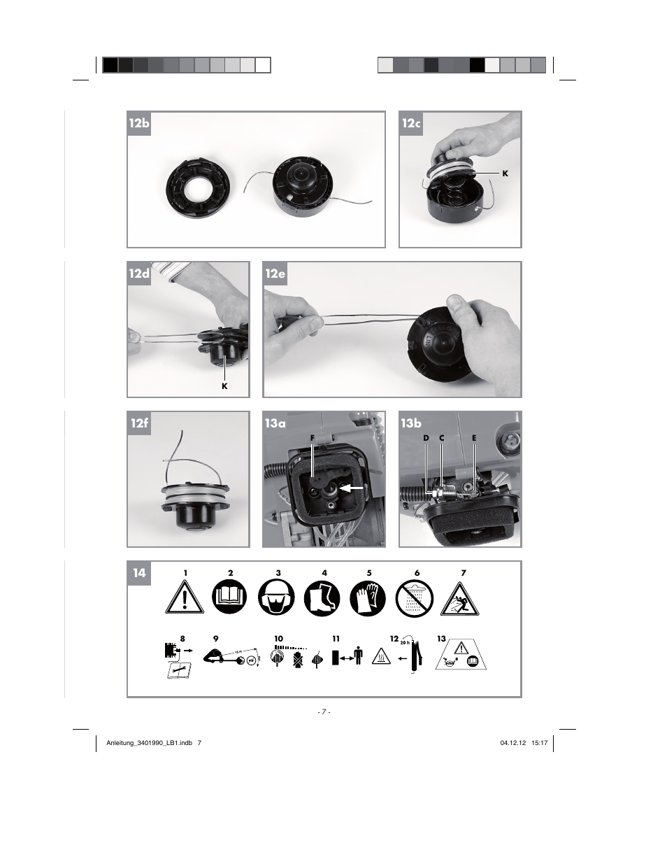Florabest FBS 43 A1 User Manual | Page 7 / 90