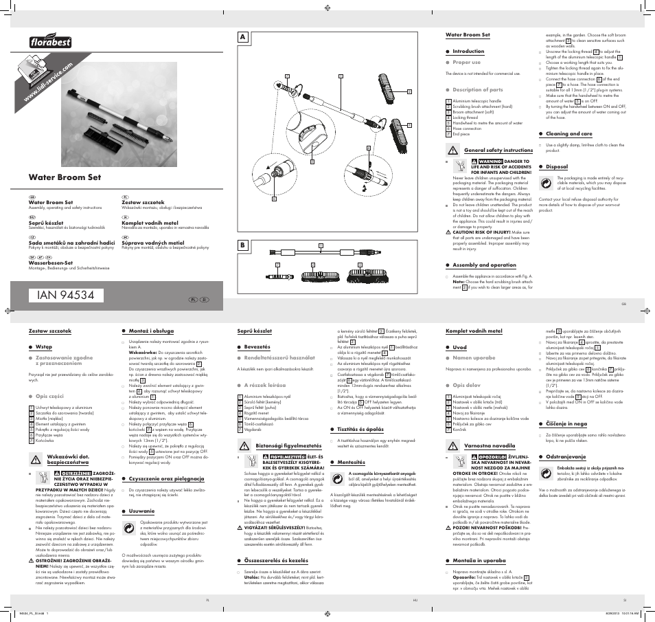 Florabest Z31837 User Manual | 2 pages