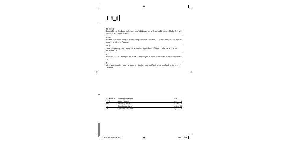 Florabest FTKG 29 B1 User Manual | Page 2 / 64