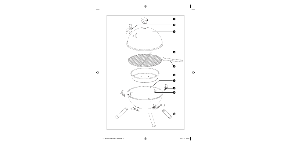 Florabest FTKG 29 B1 User Manual | Page 3 / 64
