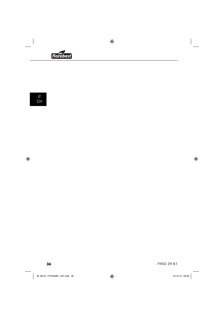 It ch | Florabest FTKG 29 B1 User Manual | Page 39 / 64
