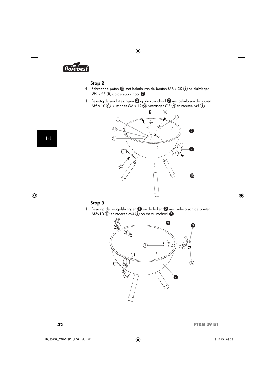 Florabest FTKG 29 B1 User Manual | Page 45 / 64