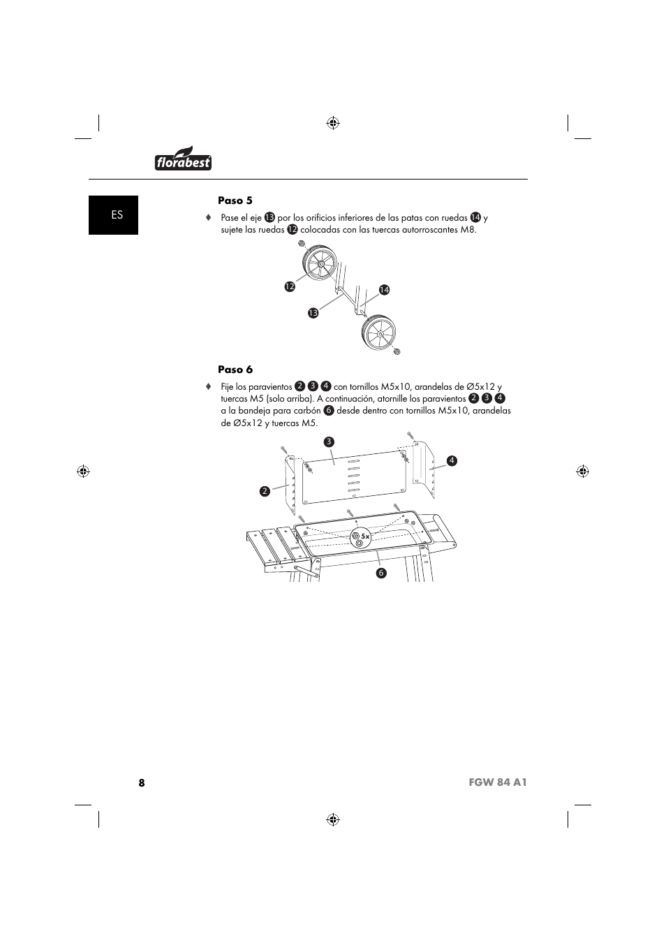 Florabest FGW 84 A1 User Manual | Page 11 / 64