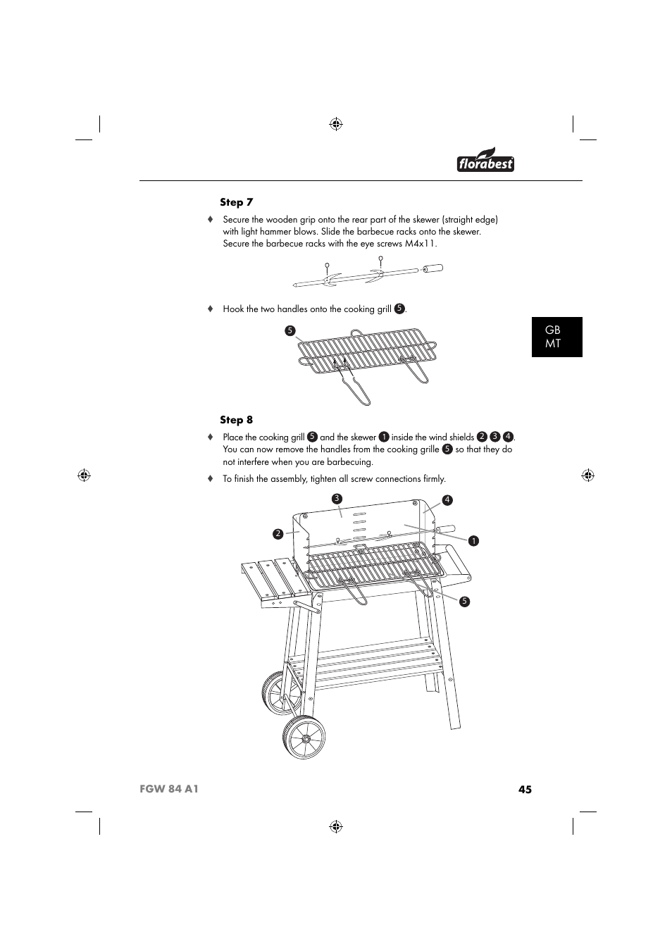 Gb mt | Florabest FGW 84 A1 User Manual | Page 48 / 64