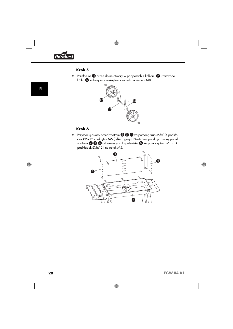 Florabest FGW 84 A1 User Manual | Page 23 / 88