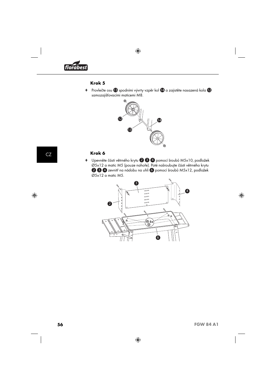 Florabest FGW 84 A1 User Manual | Page 59 / 88
