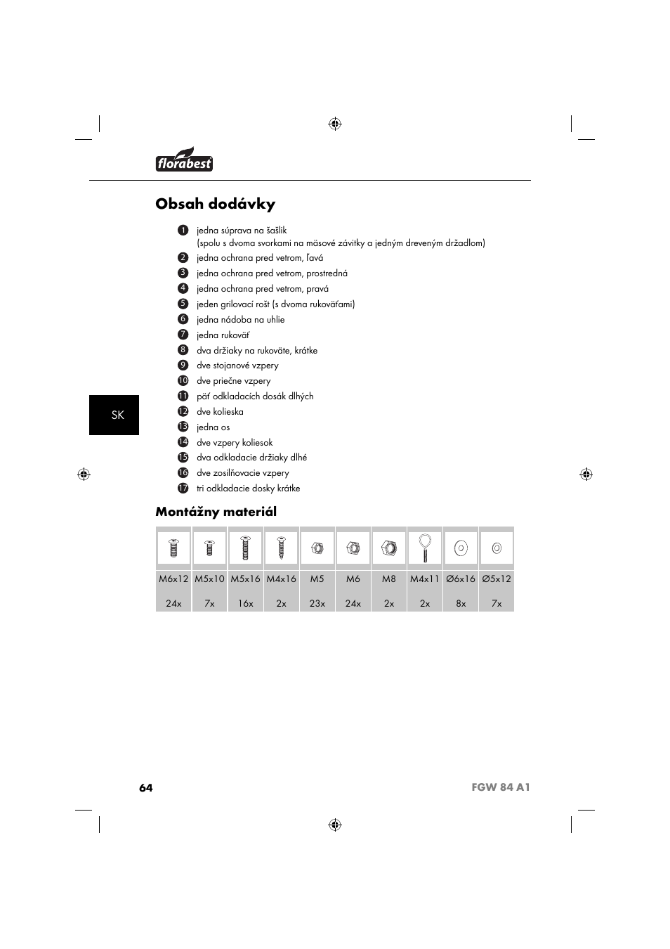 Florabest FGW 84 A1 User Manual | Page 67 / 88