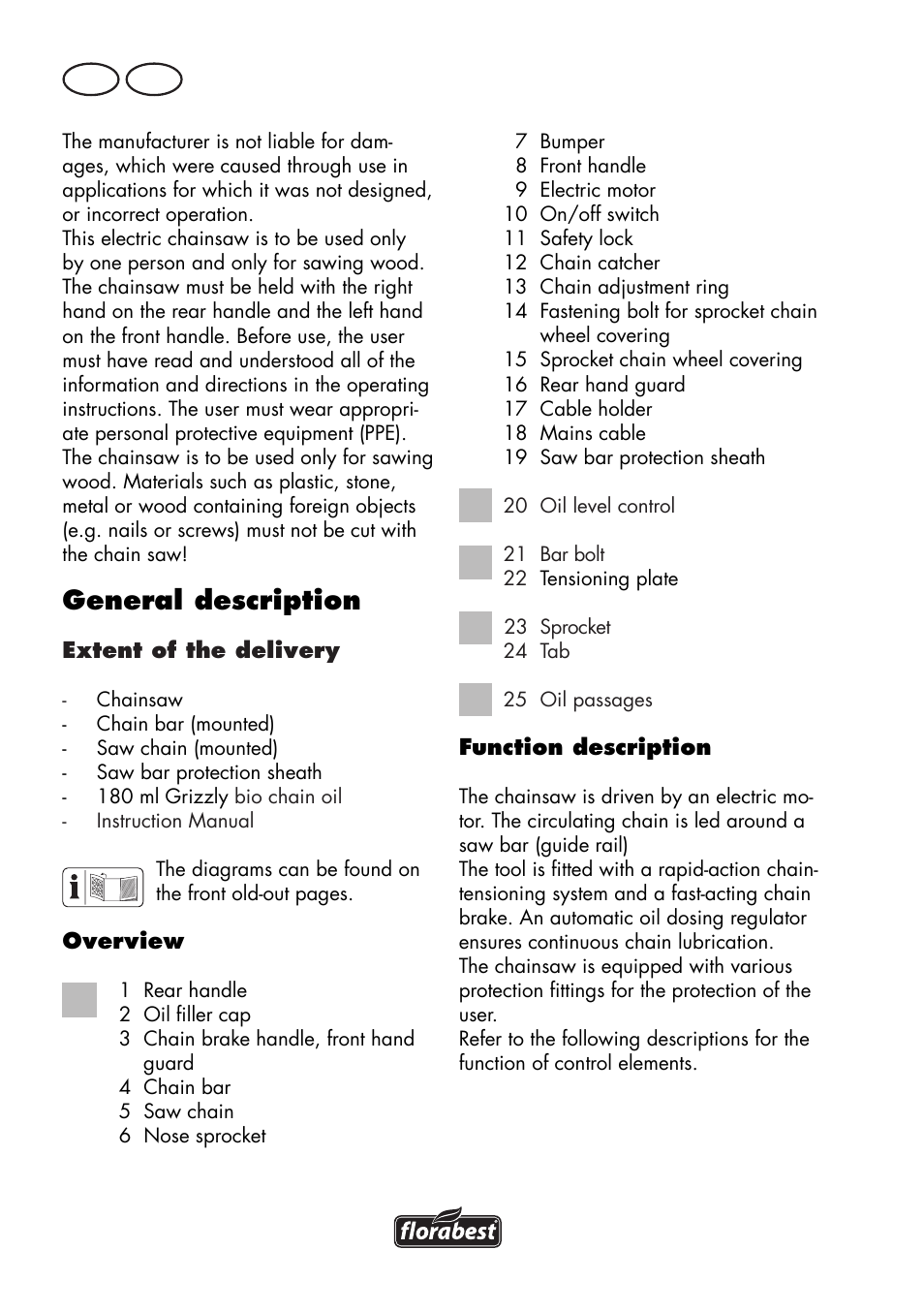 General description, Gb mt | Florabest FKS 2200 D2 User Manual | Page 54 / 104