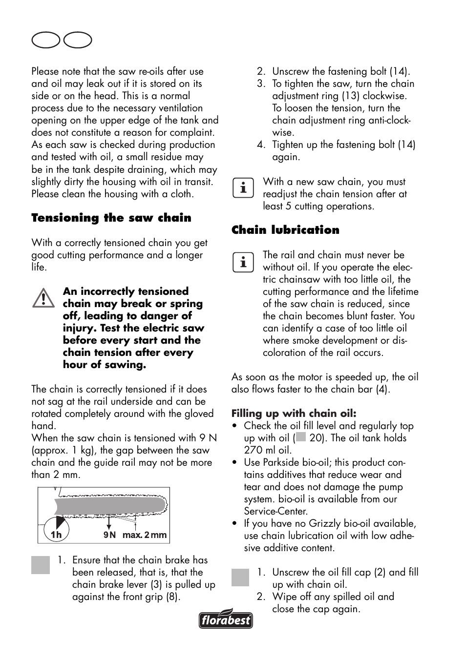 Gb mt | Florabest FKS 2200 D2 User Manual | Page 62 / 104
