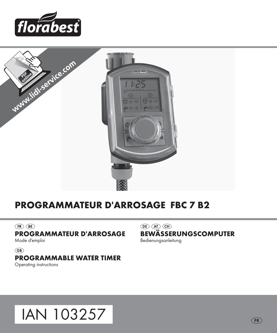 Florabest FBC 7 B2 User Manual | 55 pages