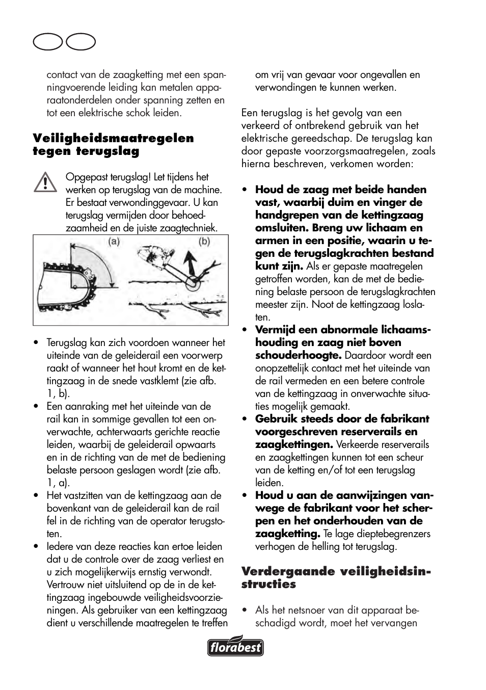 Nl be | Florabest FKS 2200 D2 User Manual | Page 34 / 100