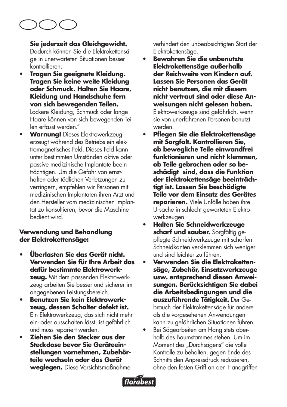 De at ch | Florabest FKS 2200 D2 User Manual | Page 54 / 100