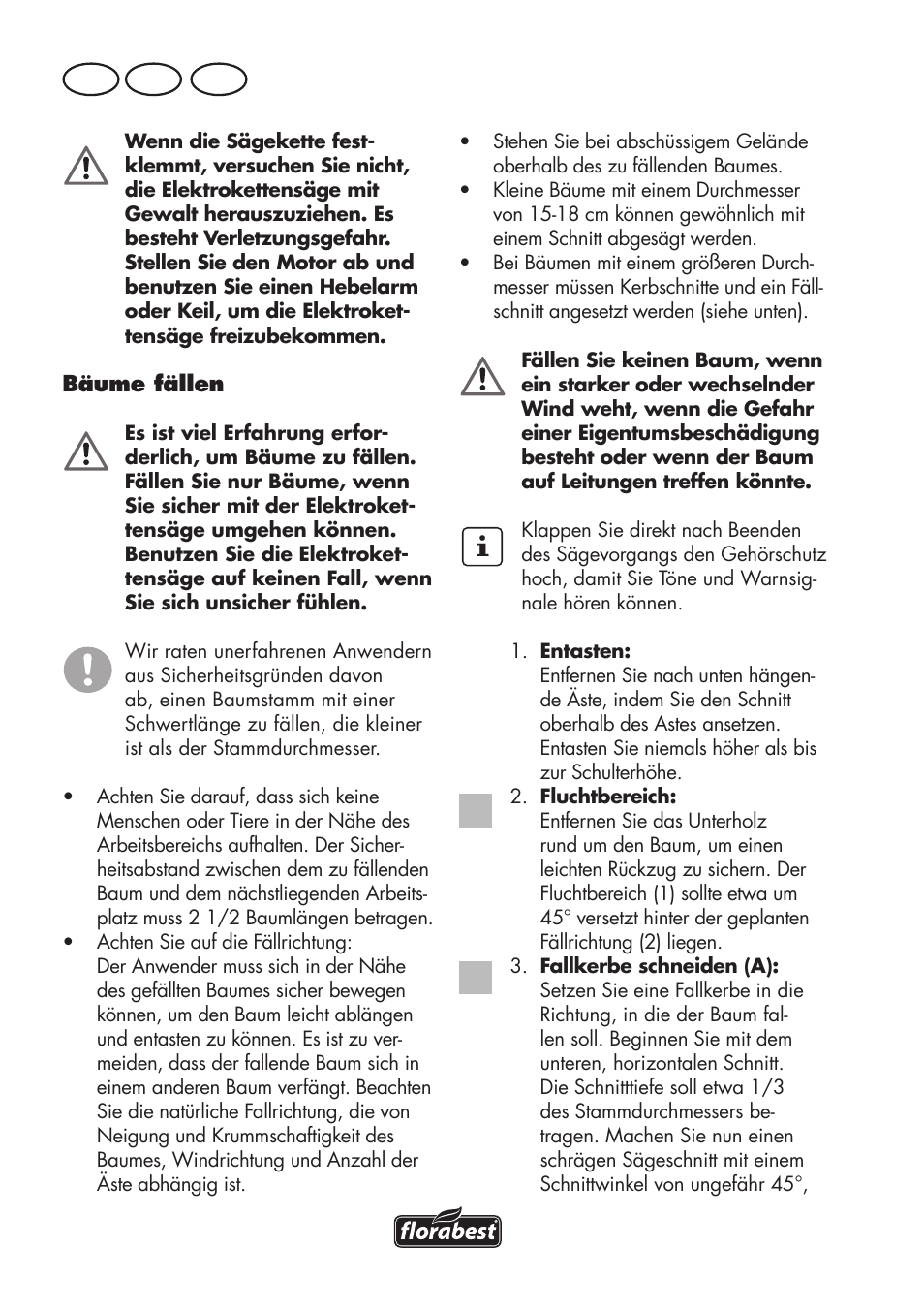 De at ch | Florabest FKS 2200 D2 User Manual | Page 62 / 100