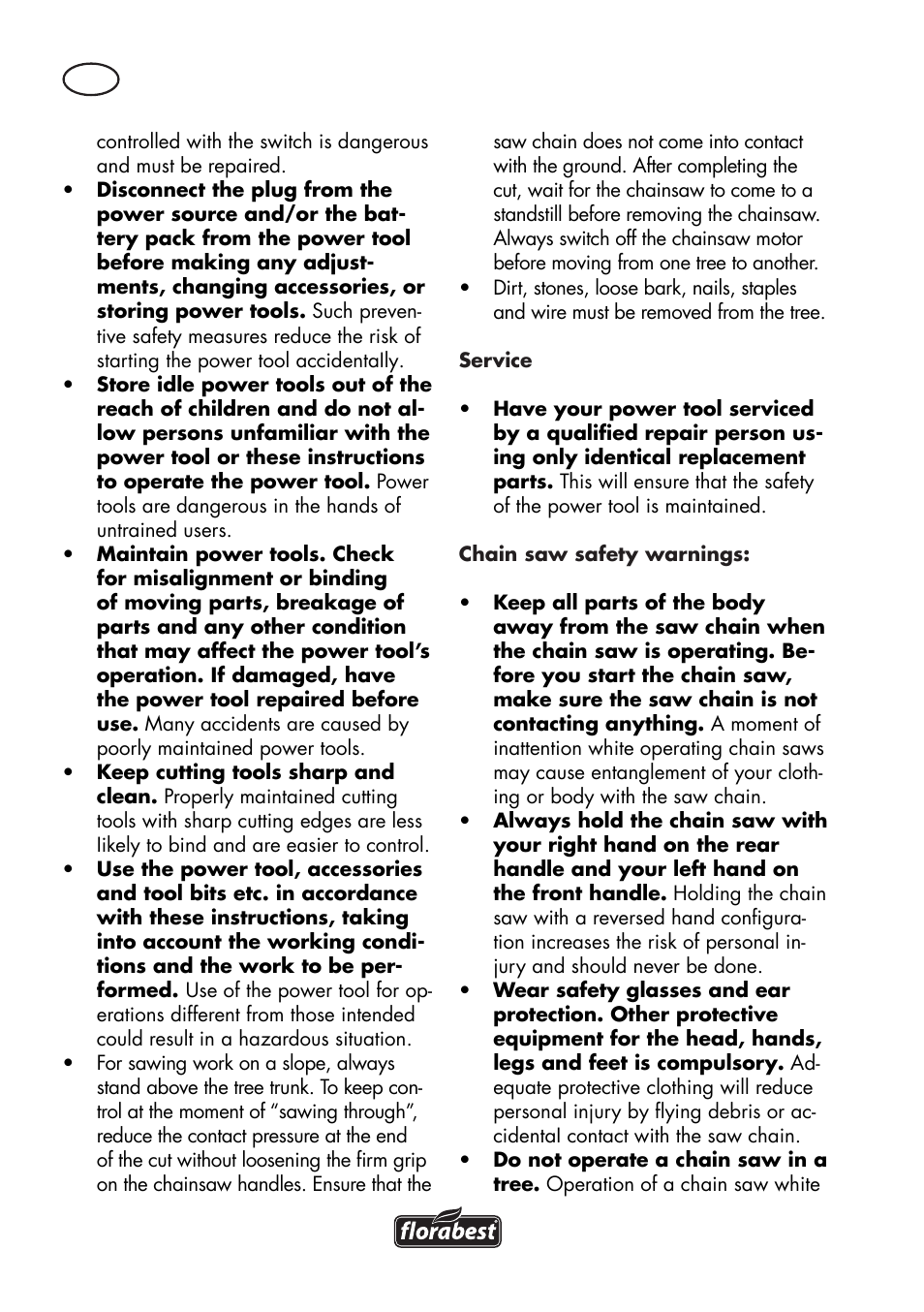 Florabest FKS 2200 D2 User Manual | Page 78 / 100