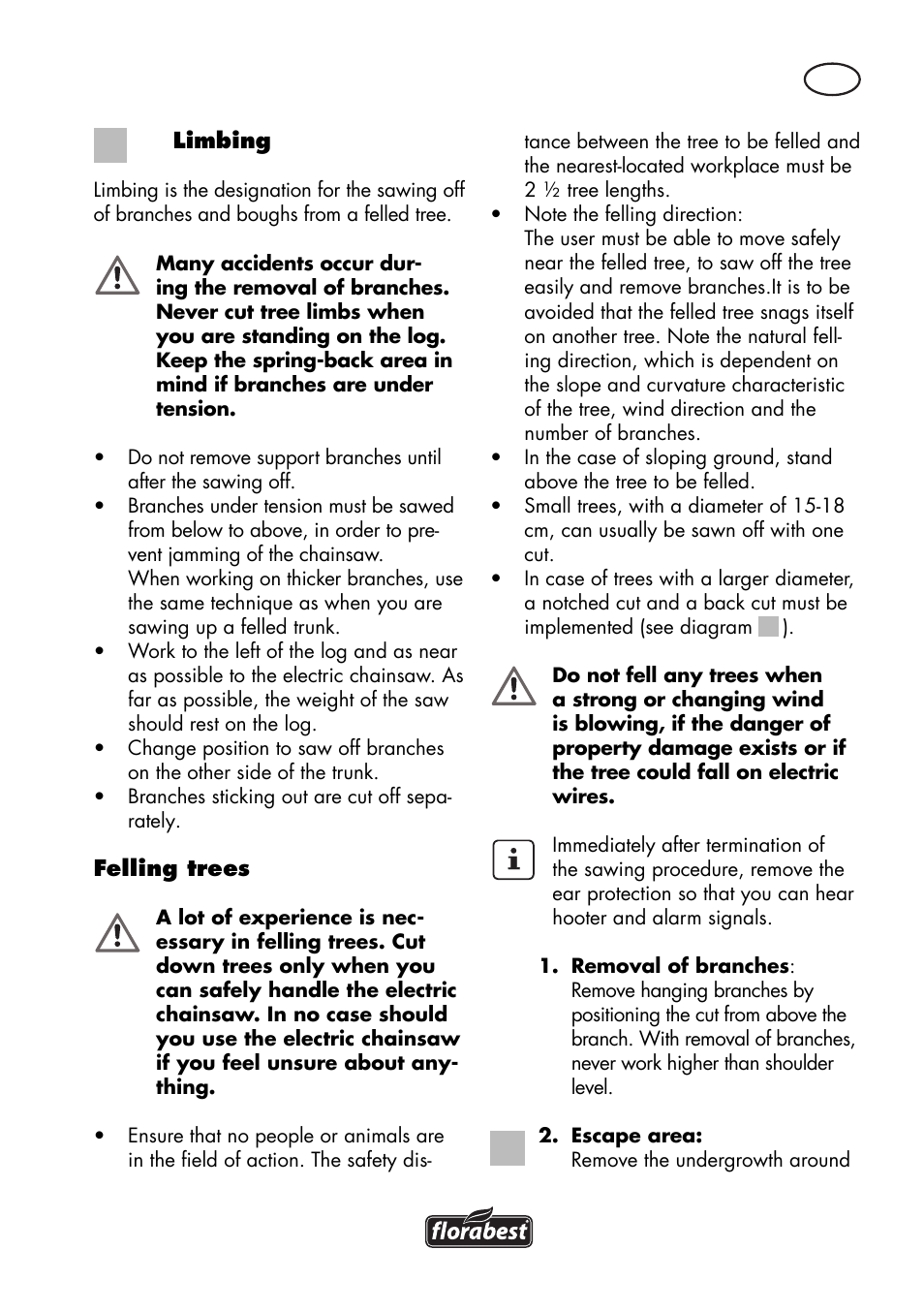 Florabest FKS 2200 D2 User Manual | Page 85 / 100