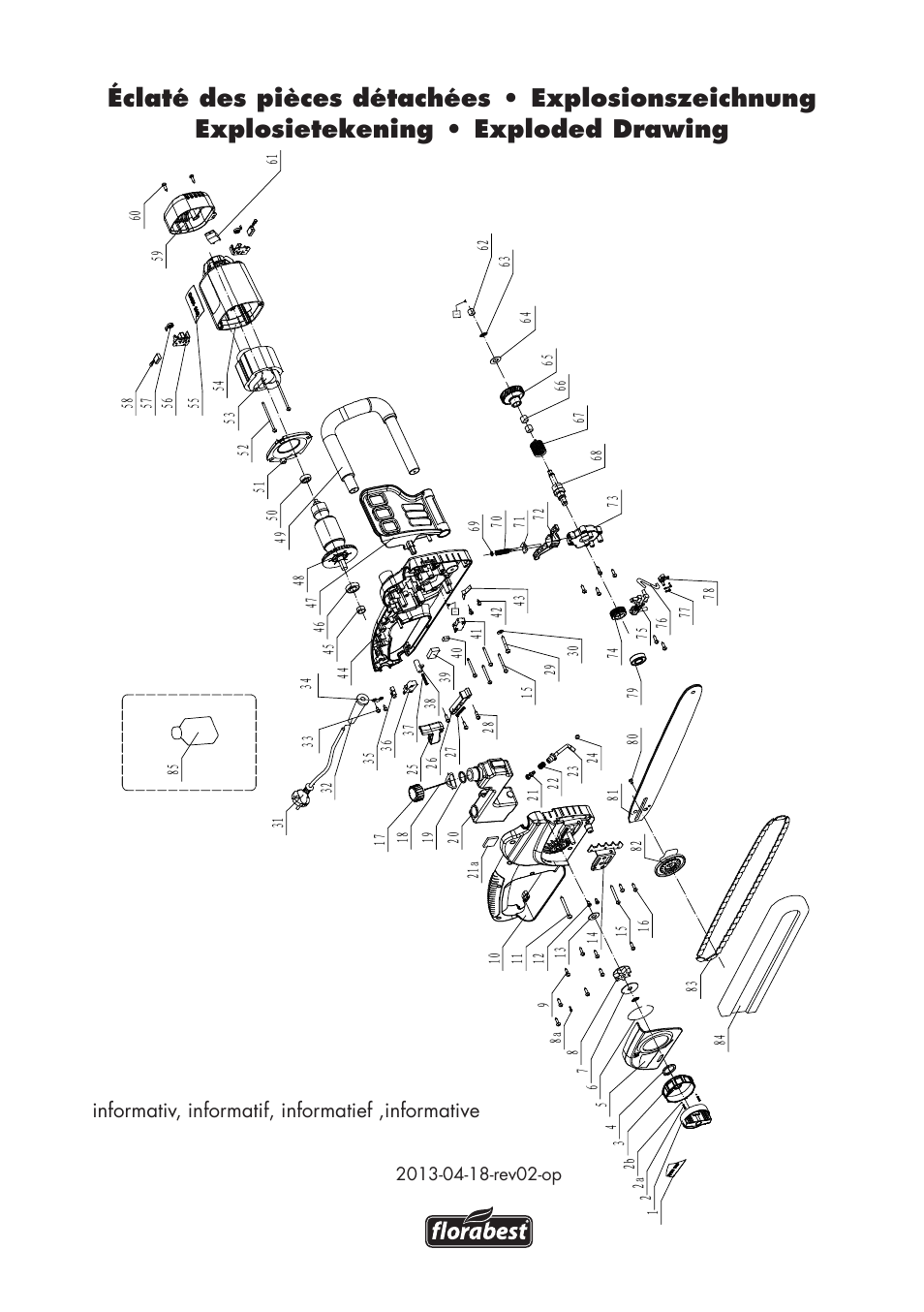Informativ, informatif, informatief ,informative | Florabest FKS 2200 D2 User Manual | Page 97 / 100