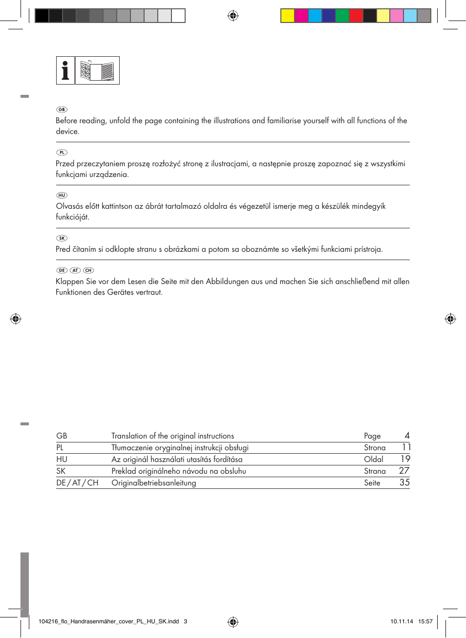 Florabest FHM 38 A1 User Manual | Page 2 / 46