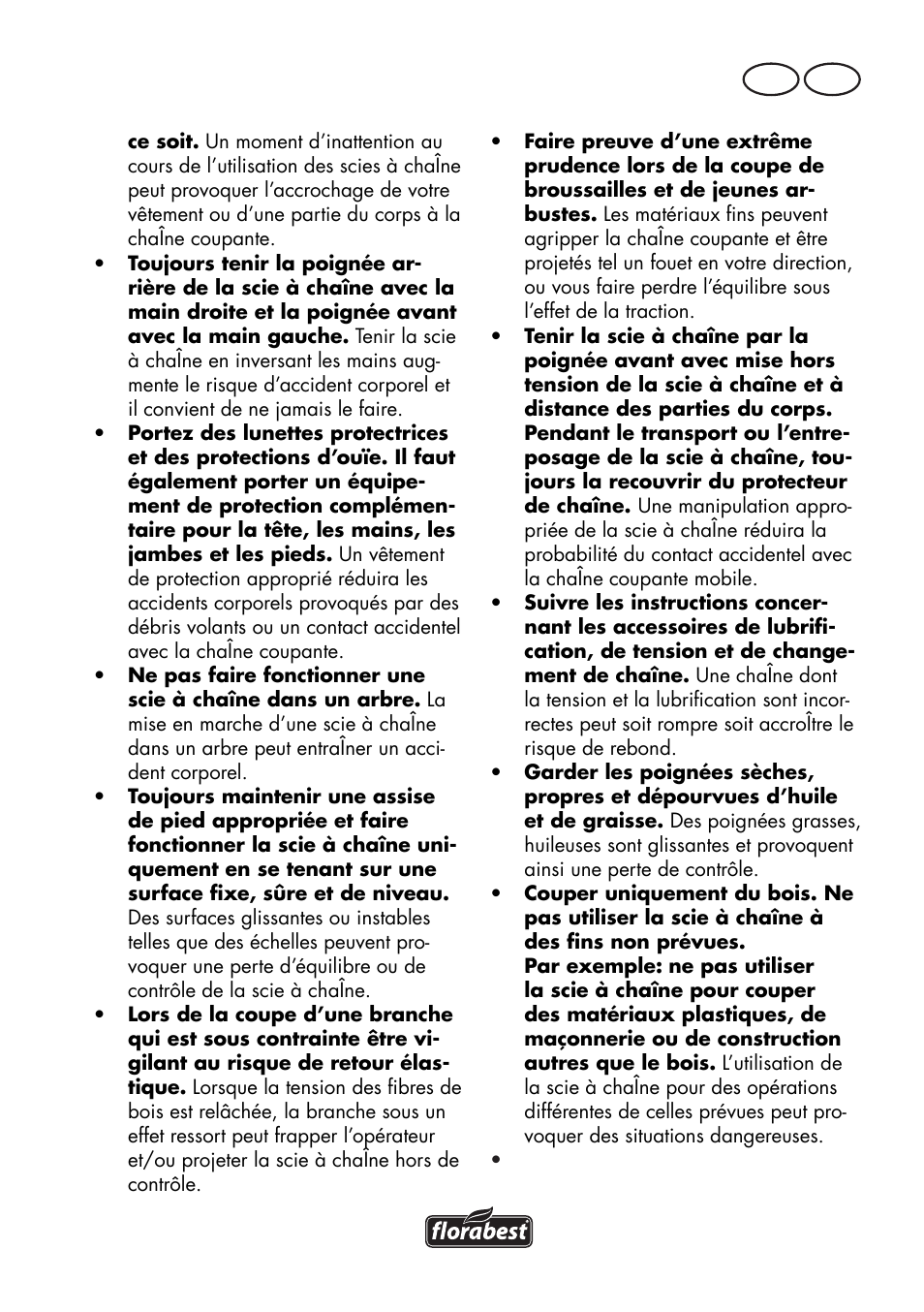 Ch fr | Florabest FKS 2200 D2 User Manual | Page 35 / 100