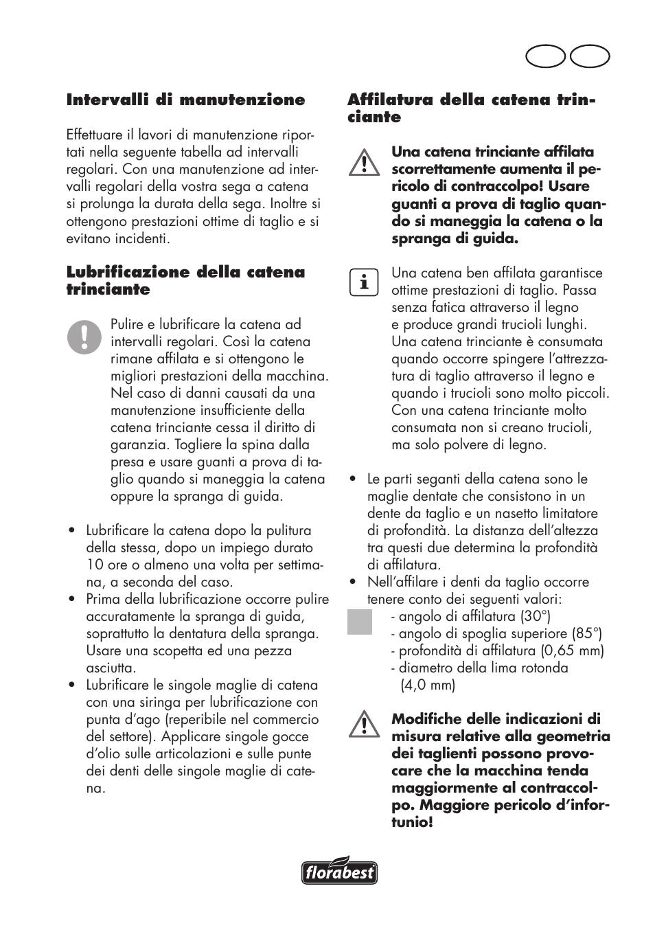 It ch | Florabest FKS 2200 D2 User Manual | Page 67 / 100