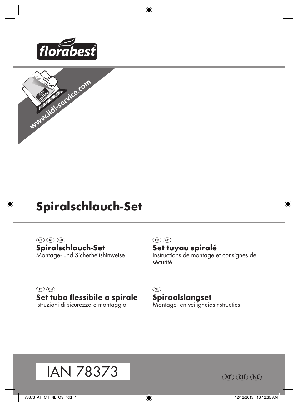 Florabest Z31962 User Manual | 9 pages