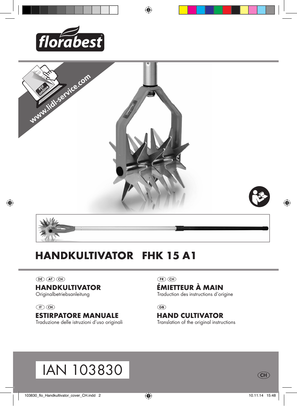 Florabest FHK15A1 User Manual | 20 pages