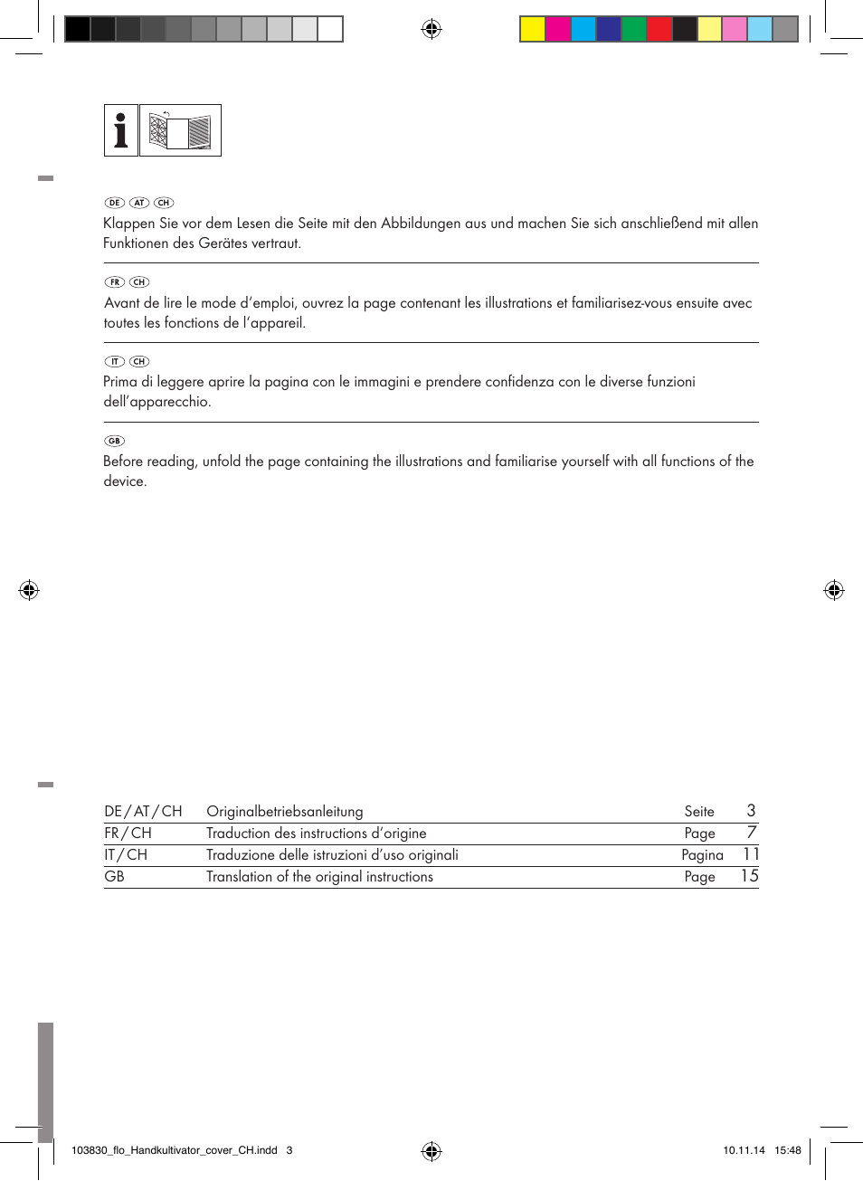 Florabest FHK15A1 User Manual | Page 2 / 20