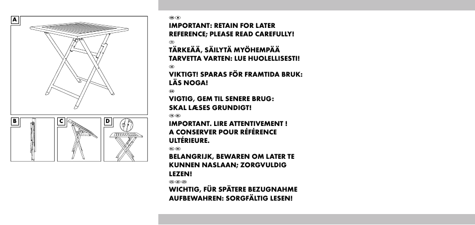 Viktigt! sparas för framtida bruk: läs noga, Vigtig, gem til senere brug: skal læses grundigt | Florabest KT-2070 User Manual | Page 2 / 18