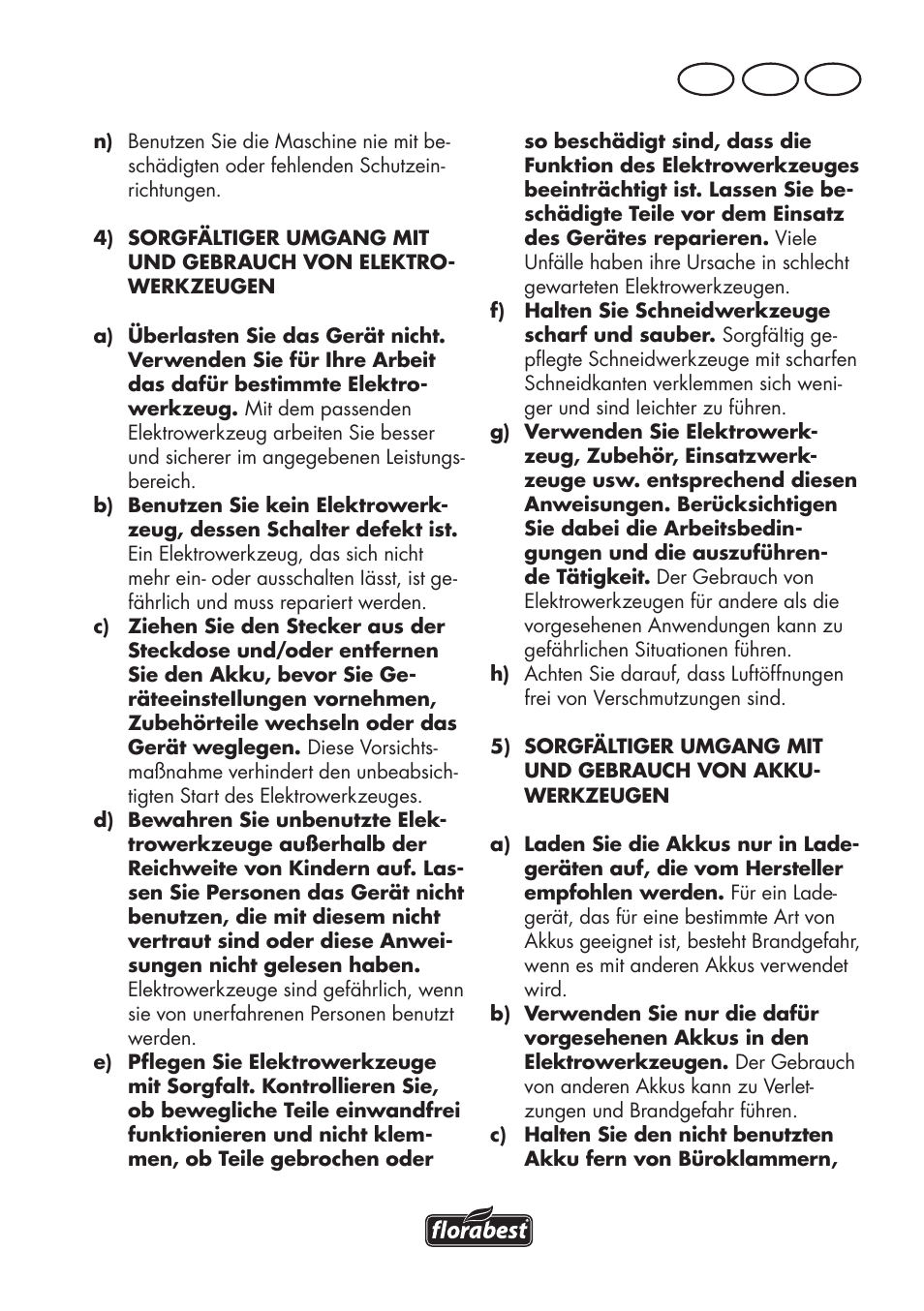 At ch de | Florabest FAT 18 B3 User Manual | Page 29 / 68