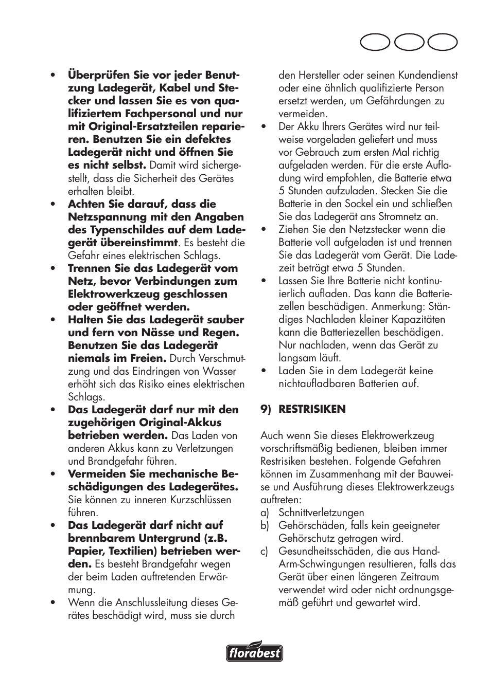 At ch de | Florabest FAT 18 B3 User Manual | Page 31 / 68
