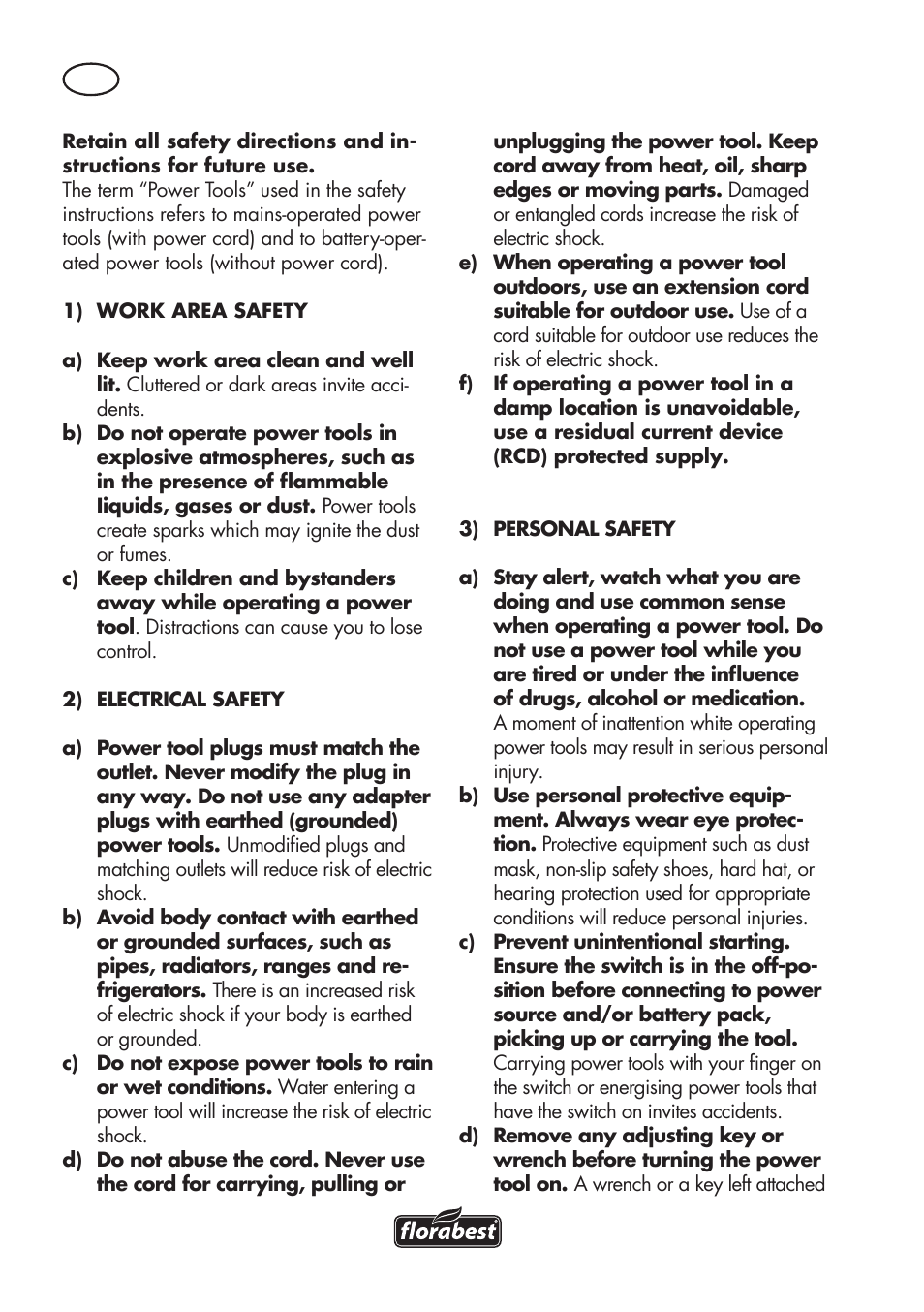 Florabest FAT 18 B3 User Manual | Page 46 / 68