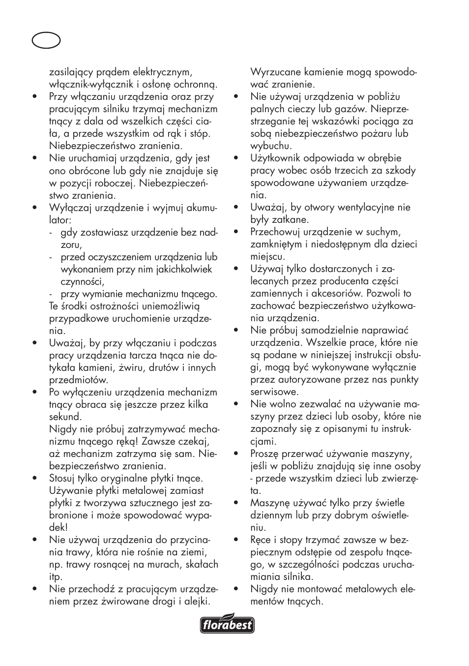 Florabest FAT 18 B3 User Manual | Page 24 / 132