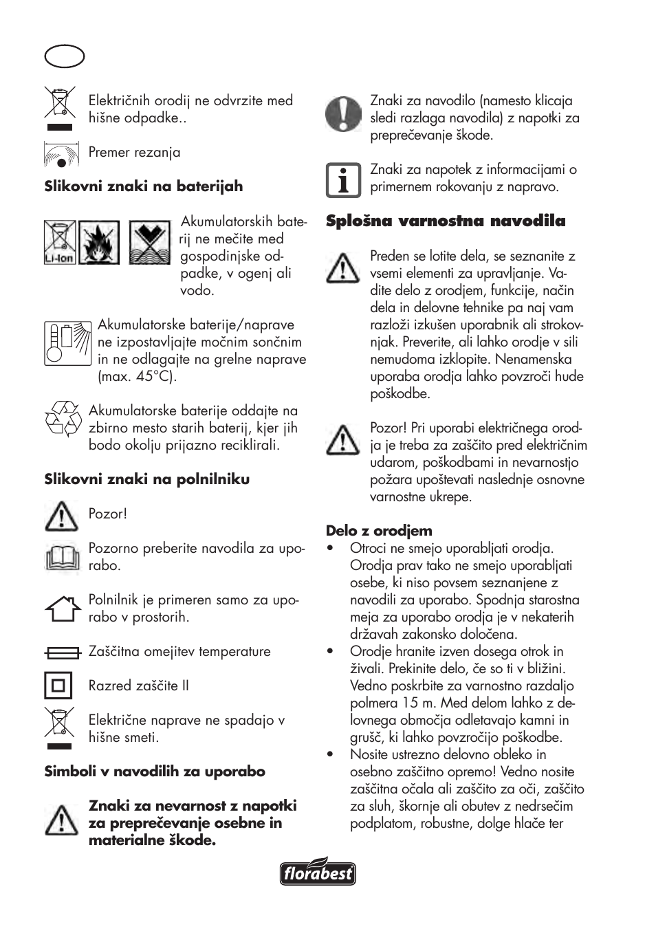 Florabest FAT 18 B3 User Manual | Page 58 / 132
