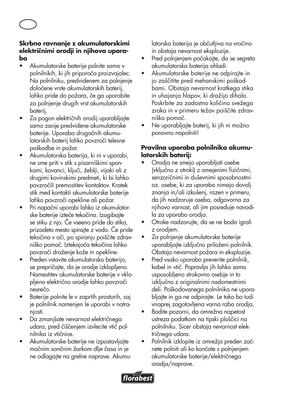 Florabest FAT 18 B3 User Manual | Page 60 / 132