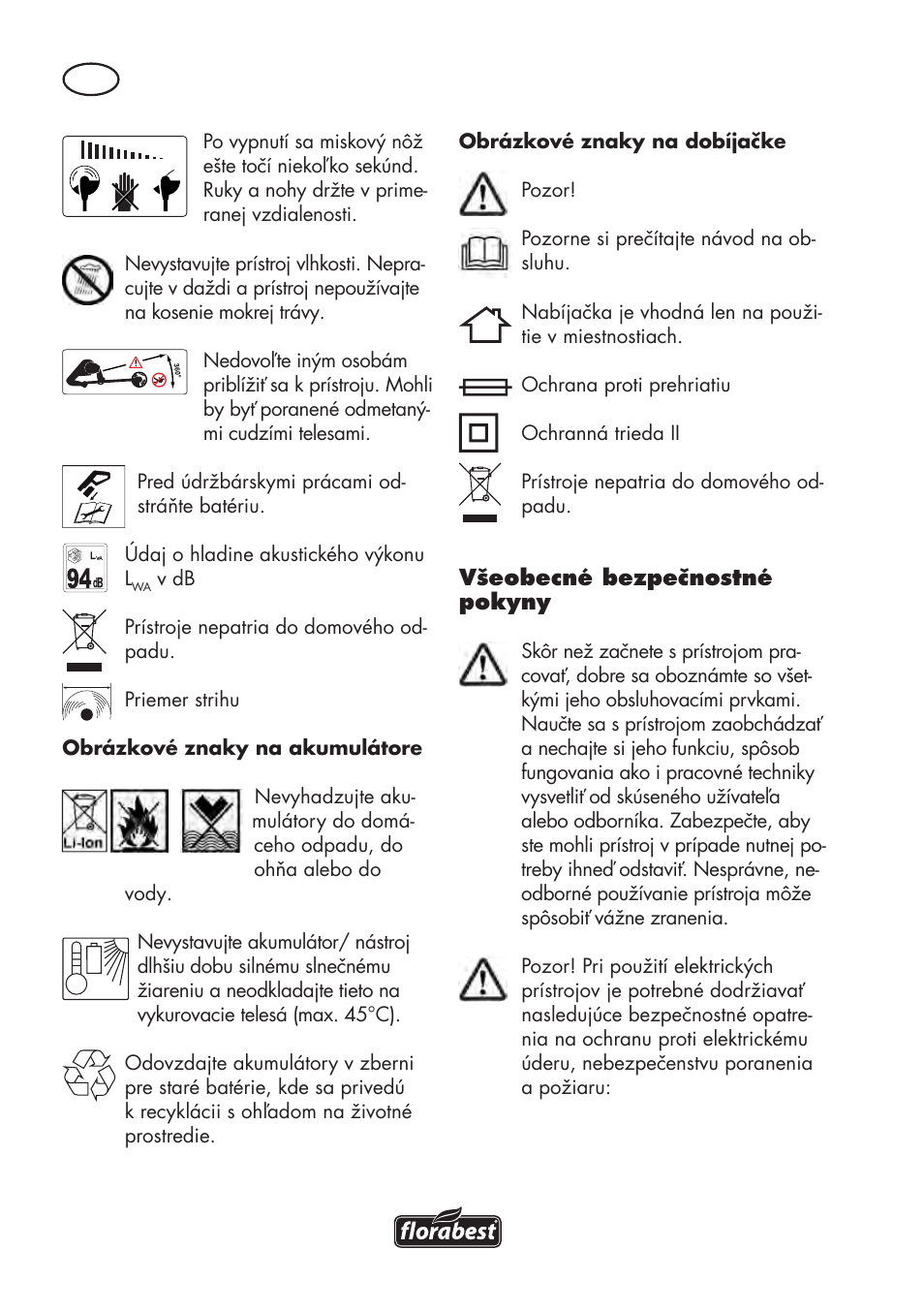 Florabest FAT 18 B3 User Manual | Page 90 / 132